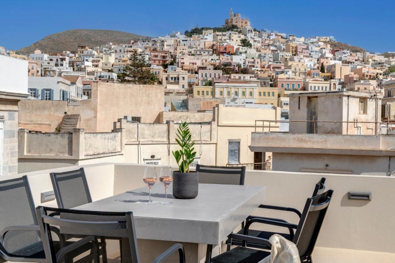 The Heart Of Syra - Your Home In Ermoupolis 外观 照片