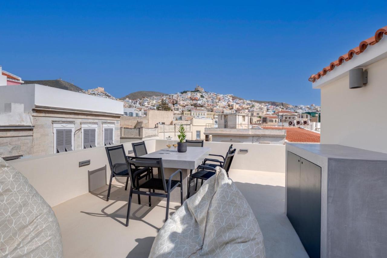 The Heart Of Syra - Your Home In Ermoupolis 外观 照片